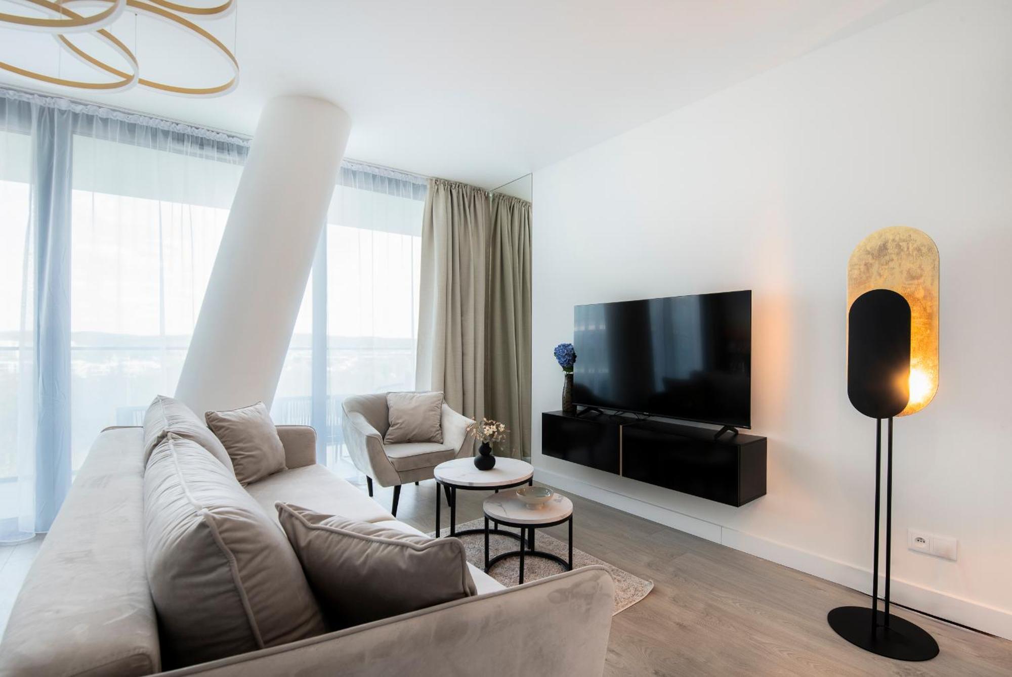 Wave Panorama 8Th Floor Sea View Apartment Miedzyzdroje Luaran gambar