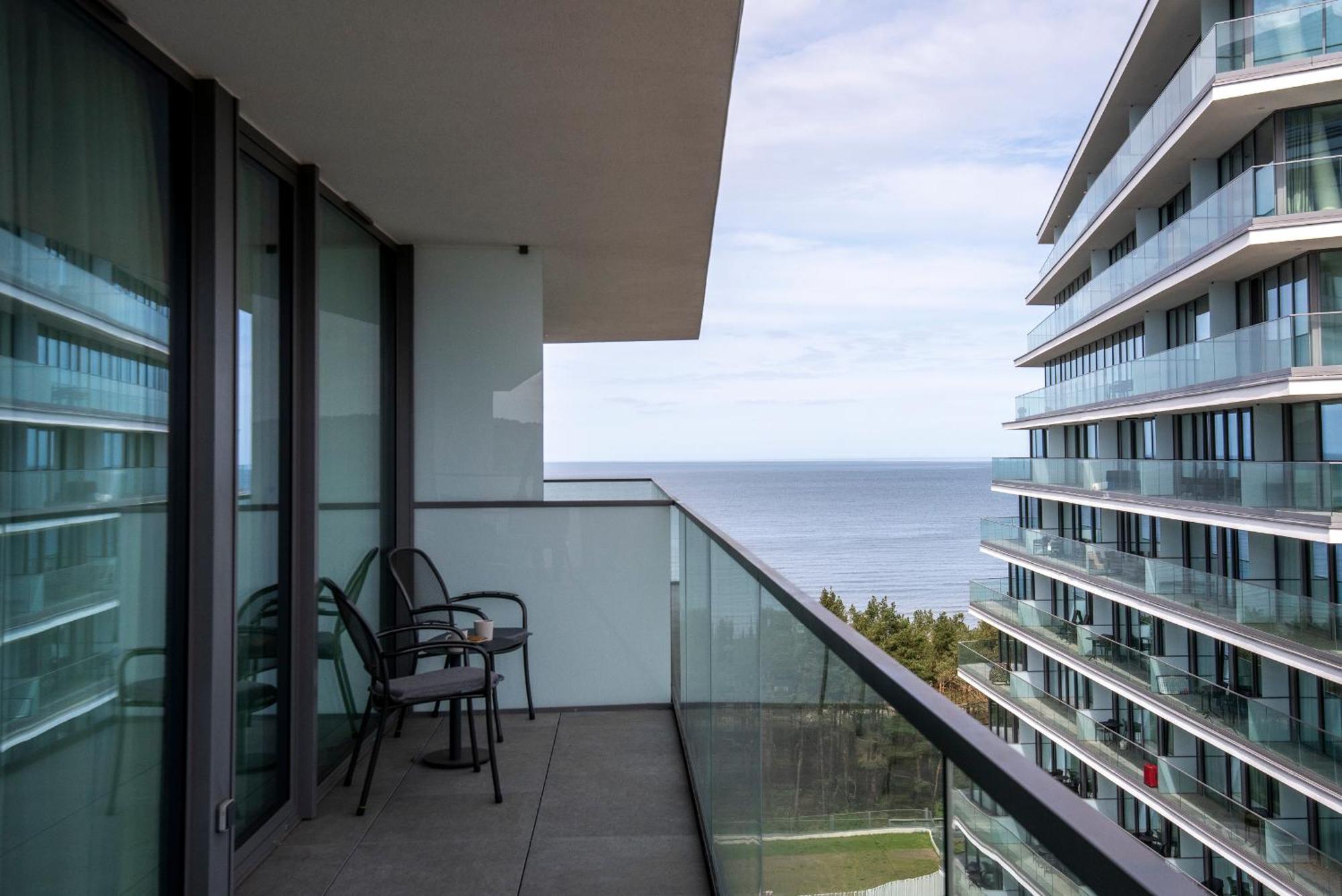 Wave Panorama 8Th Floor Sea View Apartment Miedzyzdroje Luaran gambar