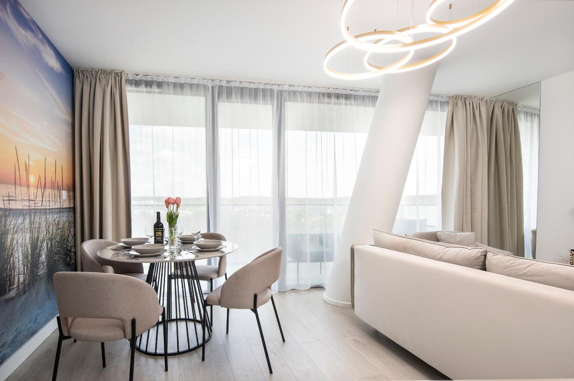 Wave Panorama 8Th Floor Sea View Apartment Miedzyzdroje Luaran gambar