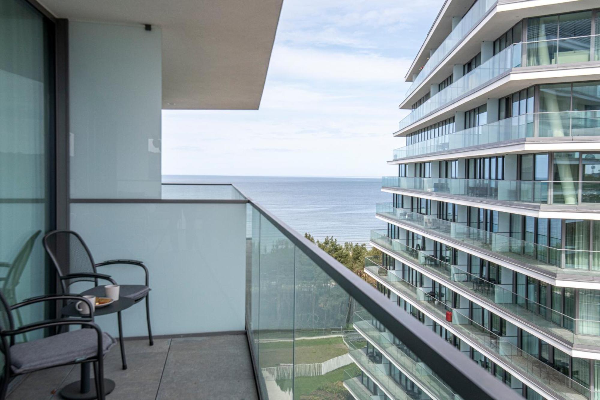 Wave Panorama 8Th Floor Sea View Apartment Miedzyzdroje Luaran gambar
