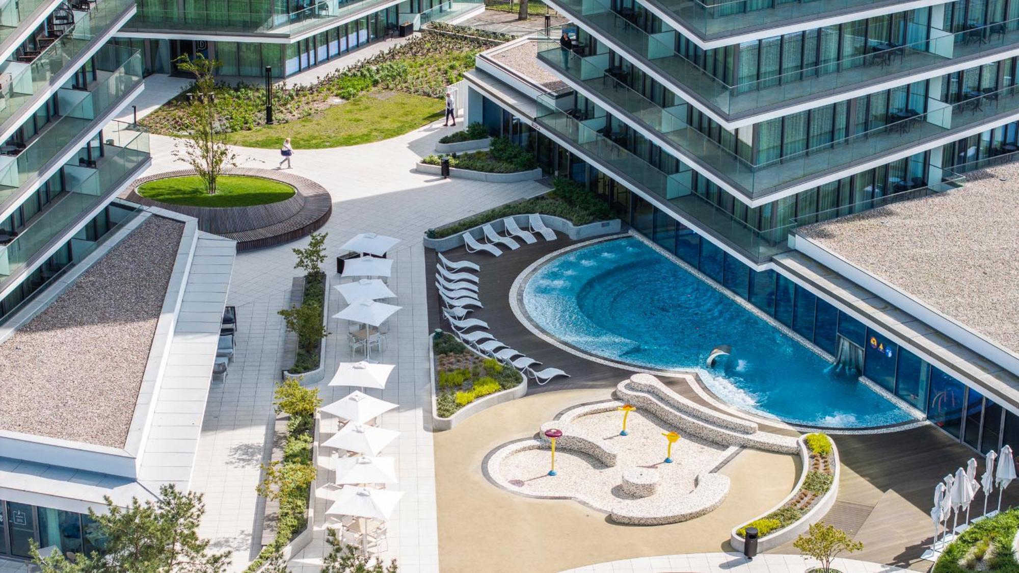 Wave Panorama 8Th Floor Sea View Apartment Miedzyzdroje Luaran gambar